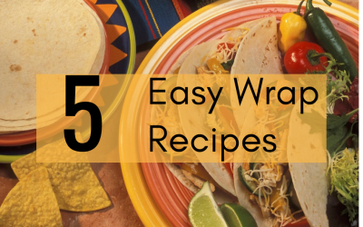 5 easy recipes with wraps
